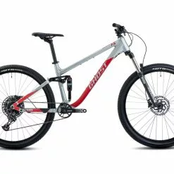 Ghost Kato FS 27.5, Light Grey Pearl/riot Red