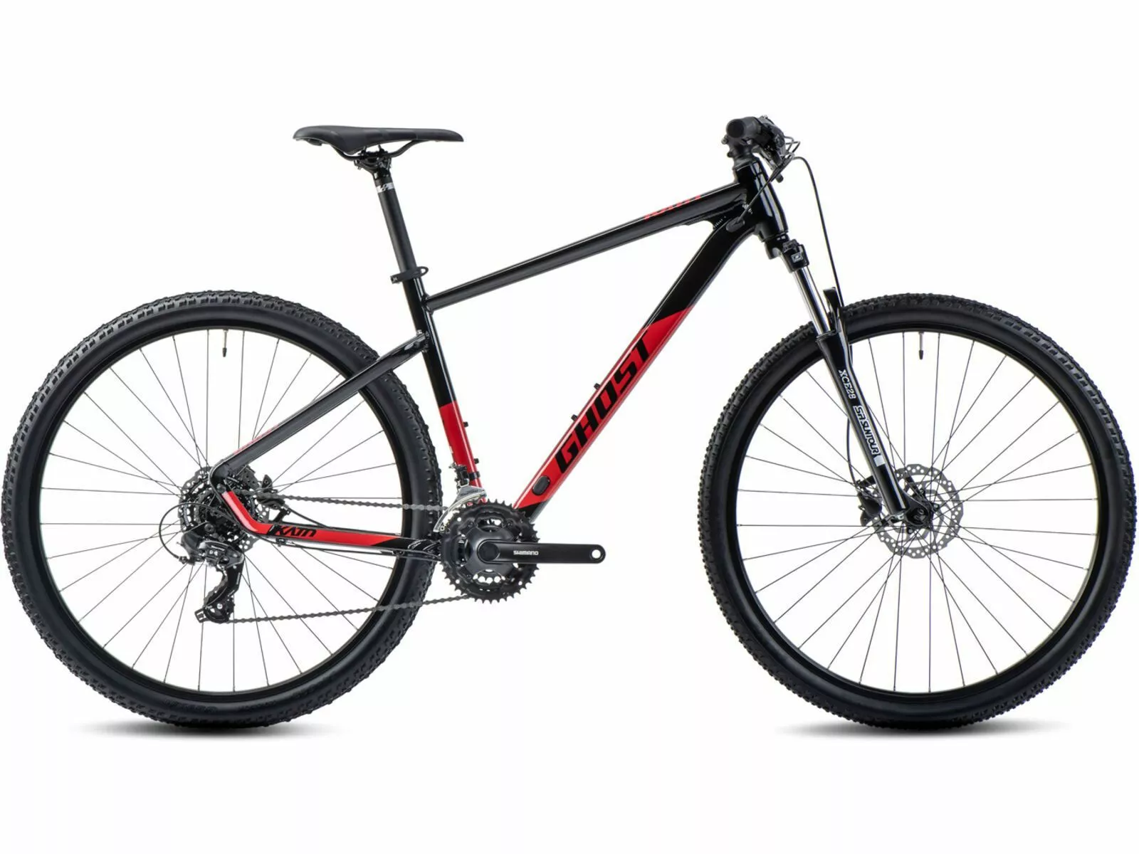 Ghost Kato 27.5, Black/riot Red 3 Ghost Kato 27.5, Black/riot Red