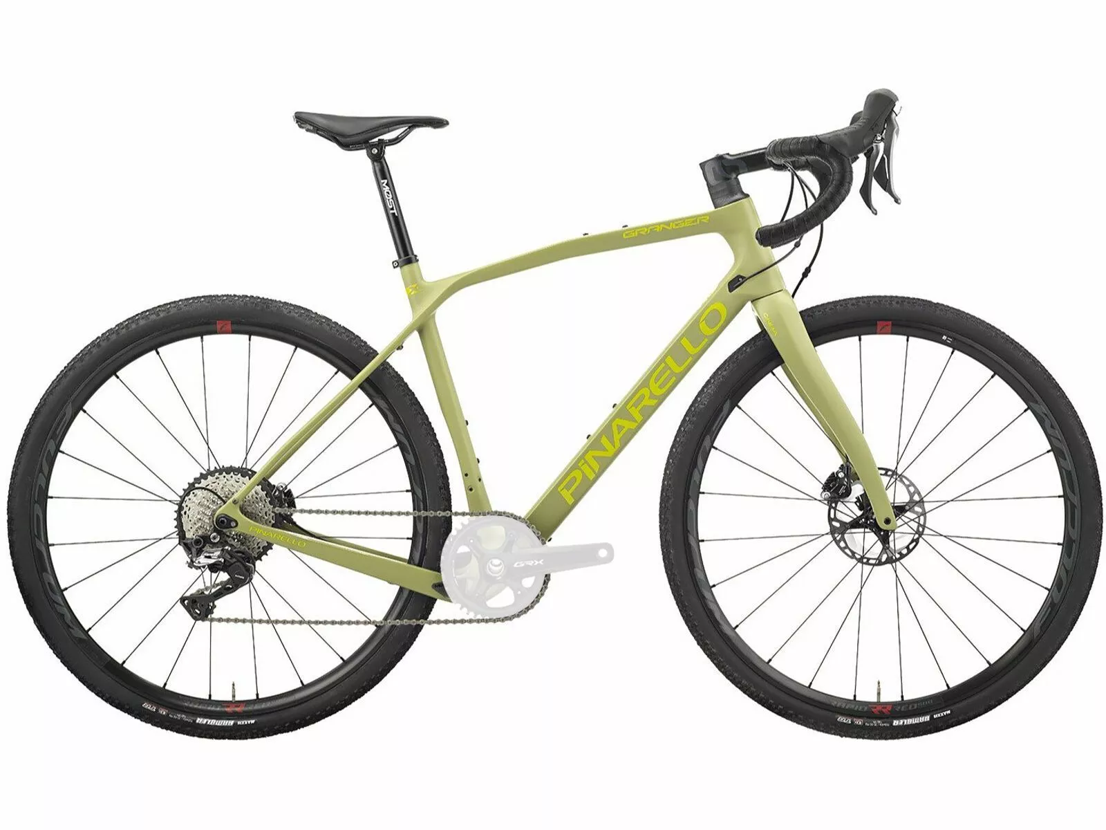 Pinarello Granger GRX600 2x11 / Fulcrum Rapid Red 900, Green Sand 3 Pinarello Granger GRX600 2x11 / Fulcrum Rapid Red 900, Green Sand