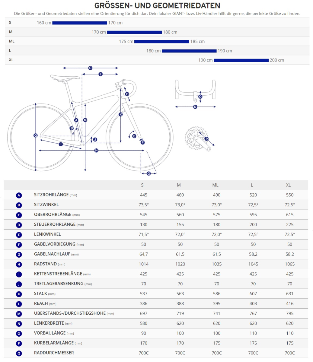 GIANT FastRoad SL 1 Flatbar-Rennrad Mit 22-Gängen Und Scheibenbremsen MJ 2022 4 GIANT FastRoad SL 1 Flatbar-Rennrad Mit 22-Gängen Und Scheibenbremsen MJ 2022 – Bild 2